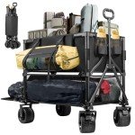 Double Decker Folding Wagon for Outdoor Activities