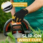 Men’s Leather Gardening Gloves - Durable and Breathable