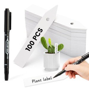 Plant Labels - 100 Waterproof Markers for Garden