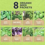 Basil Seeds Variety Pack - 8 Non-GMO Options