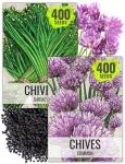 Chives Seed Collection: Garlic & Common Varieties