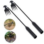 Portable 4-Tooth Steel Garden Weed Puller