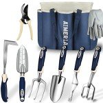 Aimerla 9-Piece Heavy Duty Garden Tool Set