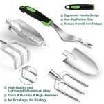 8-Piece Stainless Steel Garden Tool Set with Bag