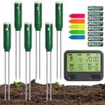 Reyke 4-in-1 Soil Moisture Meter for Plants