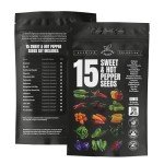 Heirloom Pepper Seeds Variety Pack for Gardening