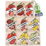 Heirloom Tomato Seeds Variety Pack - 9 Types