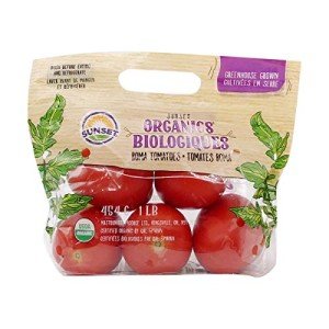 Organic Roma Tomatoes - 1 lb Pack