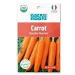 Carrot 'Scarlet Nantes' Seed Packet - 420mg