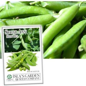 Sugar Ann Snap Pea Seeds - Heirloom, Non-GMO