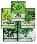 Heirloom Vegetable Seed Pack for Lettuce & Greens
