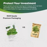 Heirloom Viroflay Spinach Seeds - 500 Count