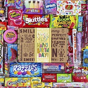 Retro Candy Gift Box - Happy Birthday Treats