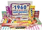 Retro 1960 Candy Gift Box for 64th Birthday