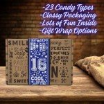 Retro Candy Box for 16th Birthday Celebration