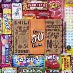 50th Birthday Retro Candy Gift Box - 1974 Treats