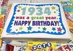 Nostalgic Retro Candy Gift Box for 90th Birthday
