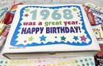 1968 Retro Candy Gift Box for Birthdays