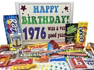 Retro Candy Gift Box for 41st Birthday Celebration