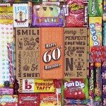 60th Birthday Retro Candy Gift Box - 1964 Assortment
