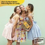 Retro Candy Gift Box for 28th Birthday Fun