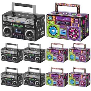 Retro 80s Candy Boom Box Gift Boxes - 10PCS