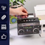 Retro 80s Candy Boom Box Gift Boxes - 10PCS