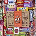80th Birthday Retro Candy Gift Box - 1944 Treats