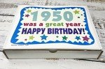 1950s Retro Candy Gift Box for 74th Birthday