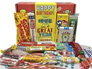 Vintage Candy Gift Box for 72nd Birthday Celebration