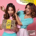 Retro Candy Gift Box for 24th Birthday Celebration