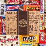Retro Chocolate Lovers Candy Gift Box