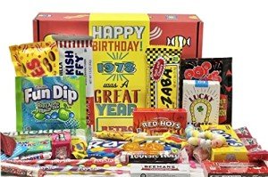 1978 Retro Candy Gift Box for Birthday Celebrations