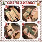 Retro Christmas Candy Gift Box Set - 24 Pcs