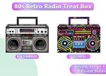80s Retro Candy Gift Boxes - 24 PCS