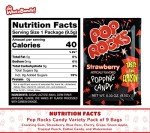 Retro Pop Rocks Candy Gift Box - 9 Flavors