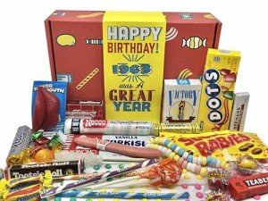 1963 Retro Candy Birthday Gift Box
