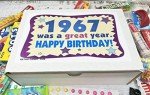 1967 Retro Candy Gift Box for Birthday Celebration