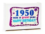 Retro Candy Gift Box for 74th Birthday Celebration