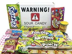 Super Sour Candy Gift Box - Retro Variety Pack