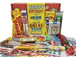 Retro Candy Gift Box for 68th Birthday Celebration
