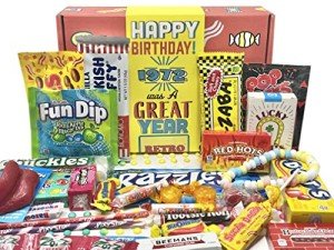 Retro Candy Gift Box for 1972 Birthdays