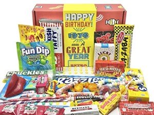 Retro Candy Gift Box for 1976 Birthdays