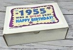 Nostalgic Retro Candy Box for 69th Birthday