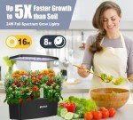 Indoor Hydroponic Herb Garden Kit with Timer