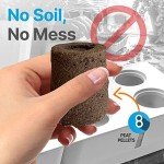 SereneLife Hydroponic Indoor Herb Garden Kit