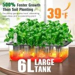 Smart Indoor Herb Garden Kit with LED Grow Light