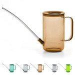 Brown Long Spout Watering Can for Indoor Plants