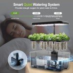 Indoor Hydroponic Garden Kit with LED Grow Light