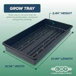 10-Pack No Drain Plant Growing Trays 20" x 10
